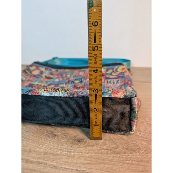 Disney Parks Store Pixar Crossbody Seatbelt Bag by Harveys 2024 Blue Characters - Picture 8 of 9